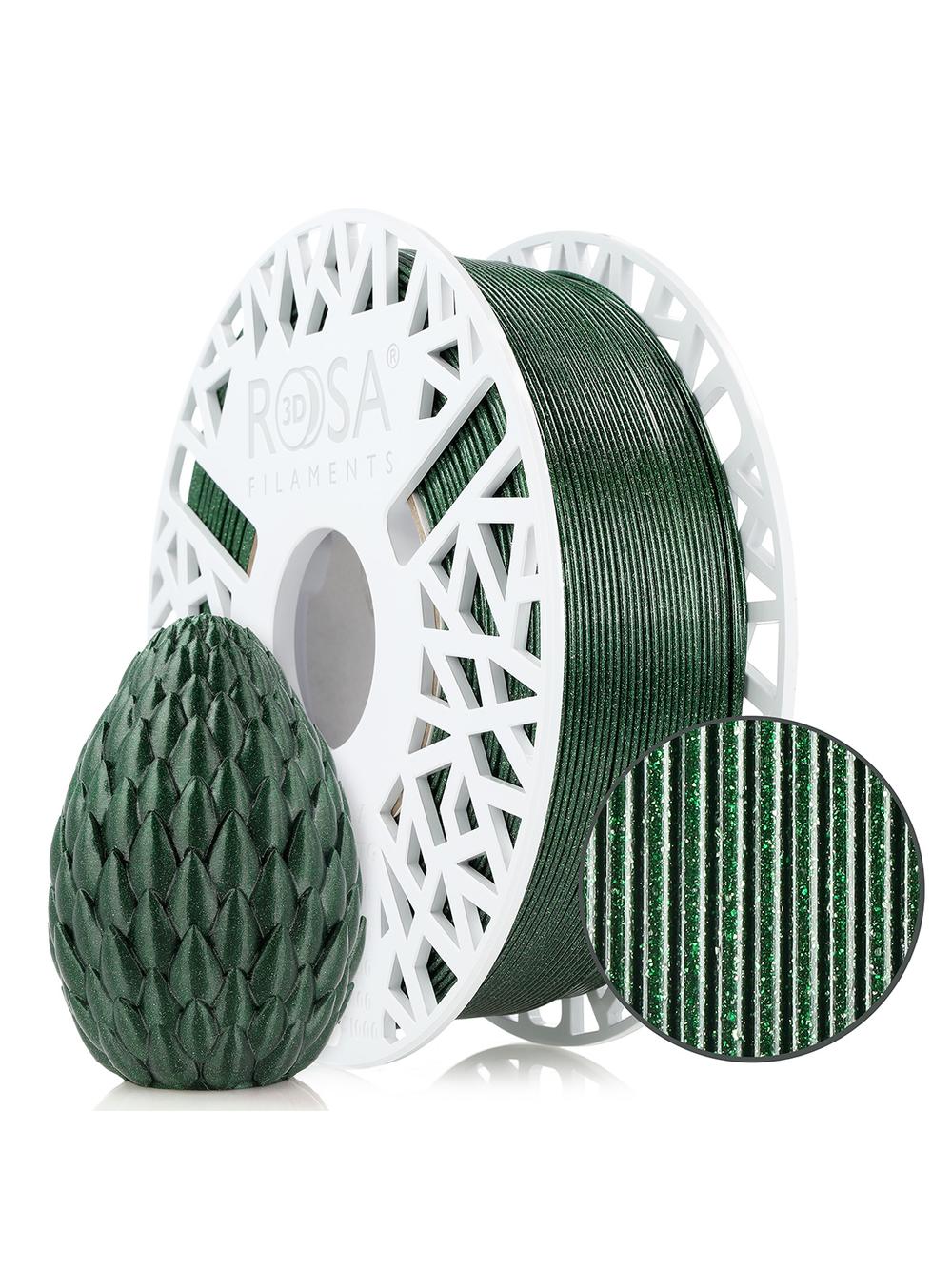 Filament 3D PET-G Galaxy HS Green 1kg