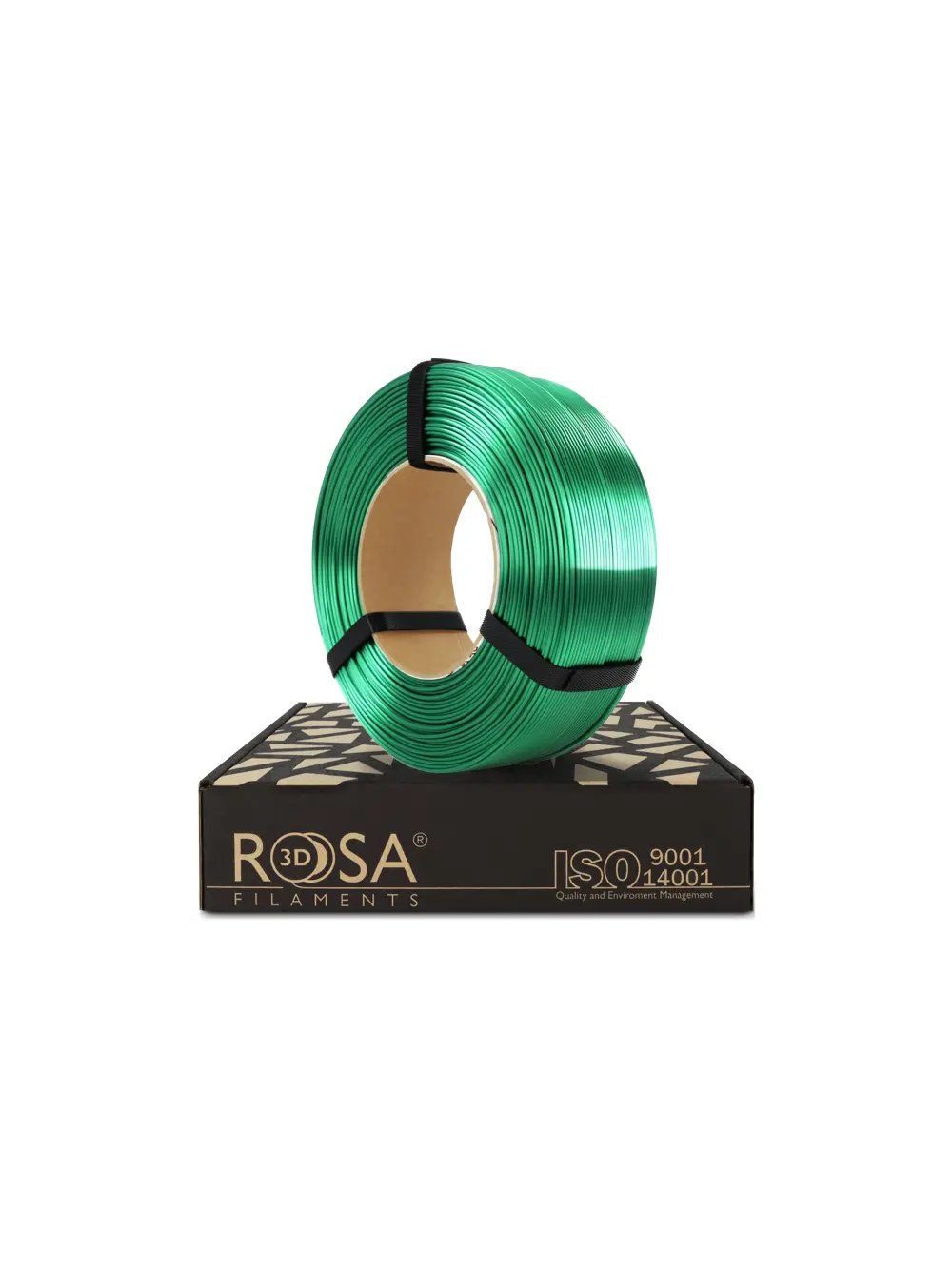 Filament 3D ReFill PLA-Silk Emerald Green