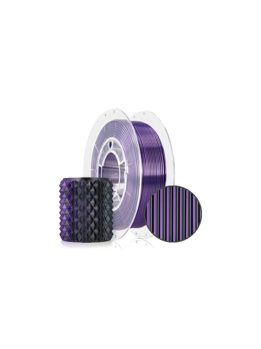 Filament 3D PLA Magic Silk Mistic Violet