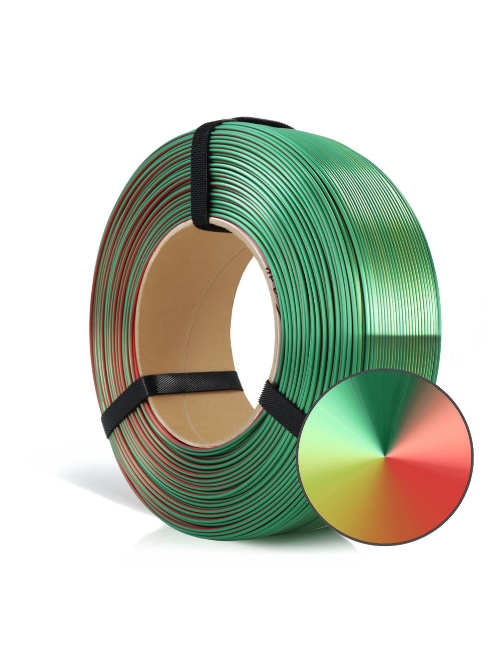 Filament 3D ReFill PLA Magic Silk XMAS