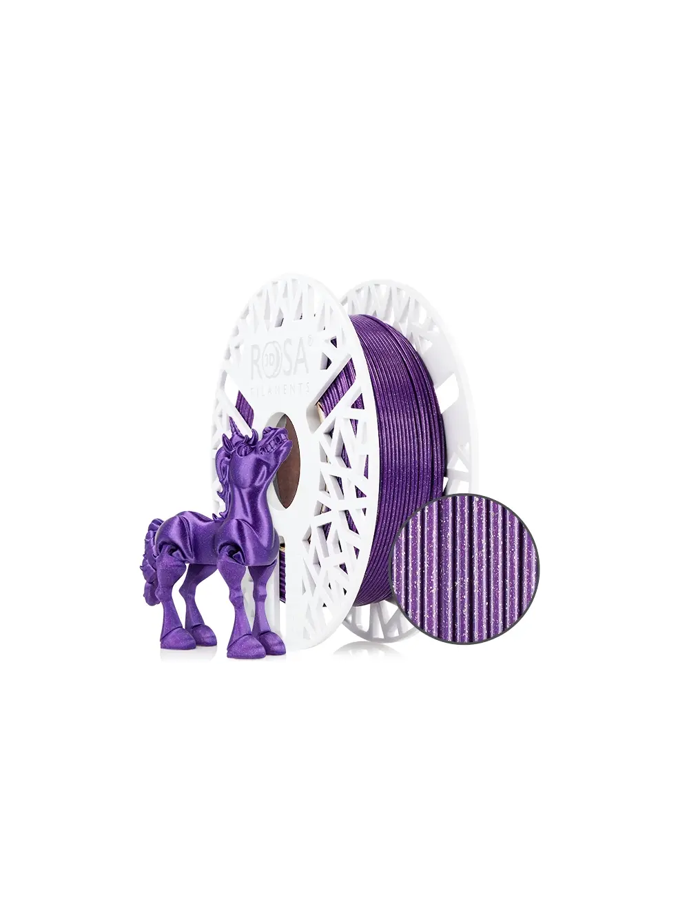 Filament 3D PLA Galaxy Violet