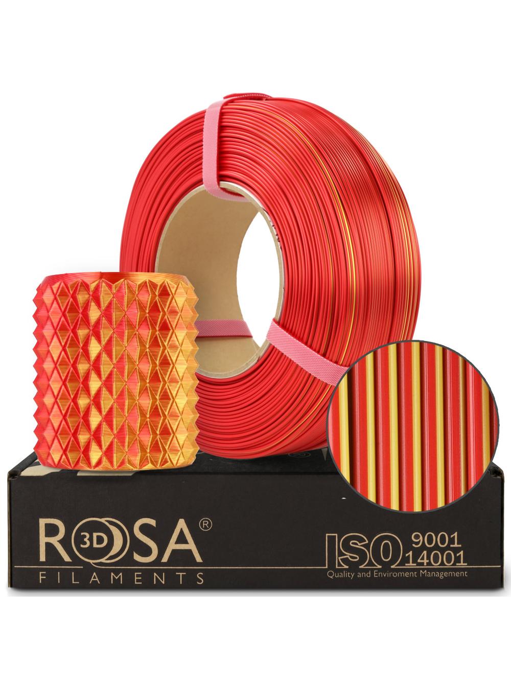 Filament 3D ReFill PLA Magic Silk Fire