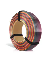 Filament 3D ReFill PLA Rainbow Silk Tropical