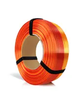 Filament 3D ReFill PLA Rainbow Silk Fire