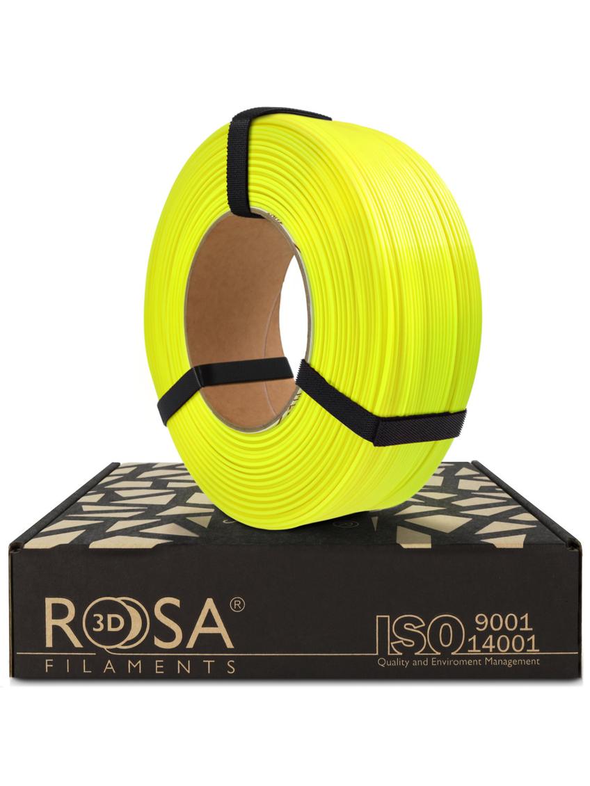 Filament 3D ReFill PET-G Standard HS Neon Yellow