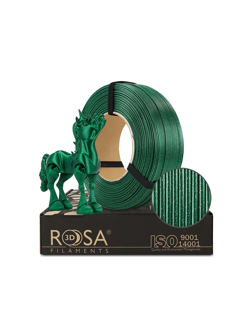 Filament 3D ReFill PLA Galaxy Emerald Green