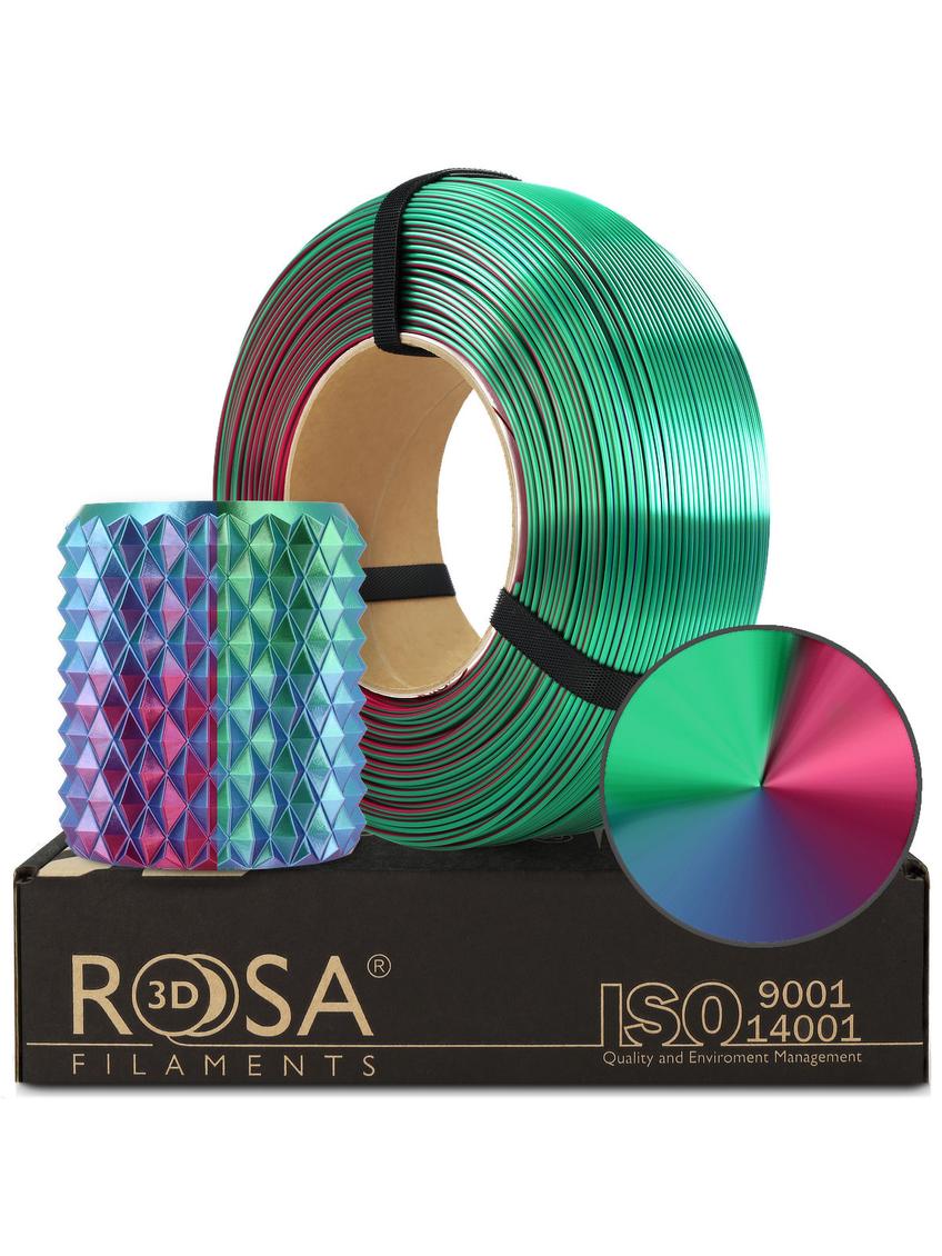 Filament 3D ReFill PLA Magic Silk Aurora