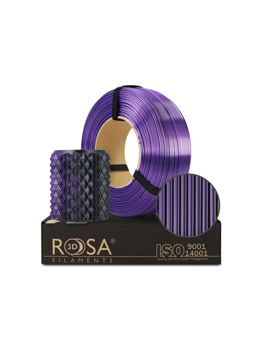 Filament 3D ReFill PLA Magic Silk Mistic Violet