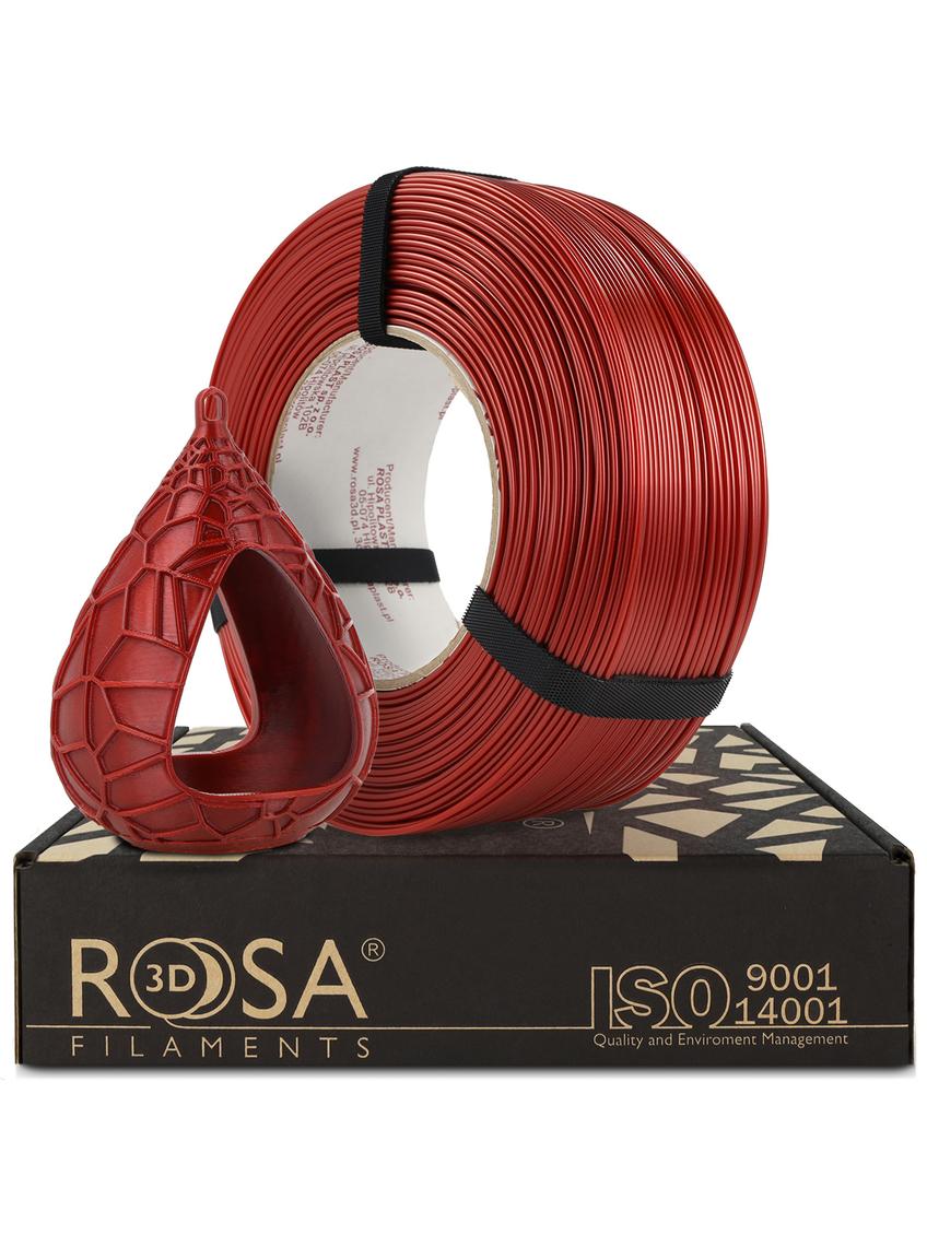 FILAMENT 3D ReFill PET-G Standard HS Burgundy Red 1kg