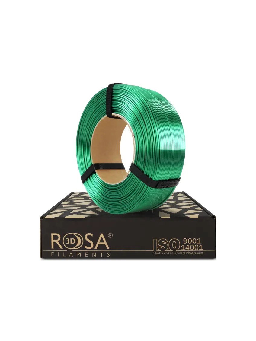 Filament 3D ReFill PLA-Silk Emerald Green