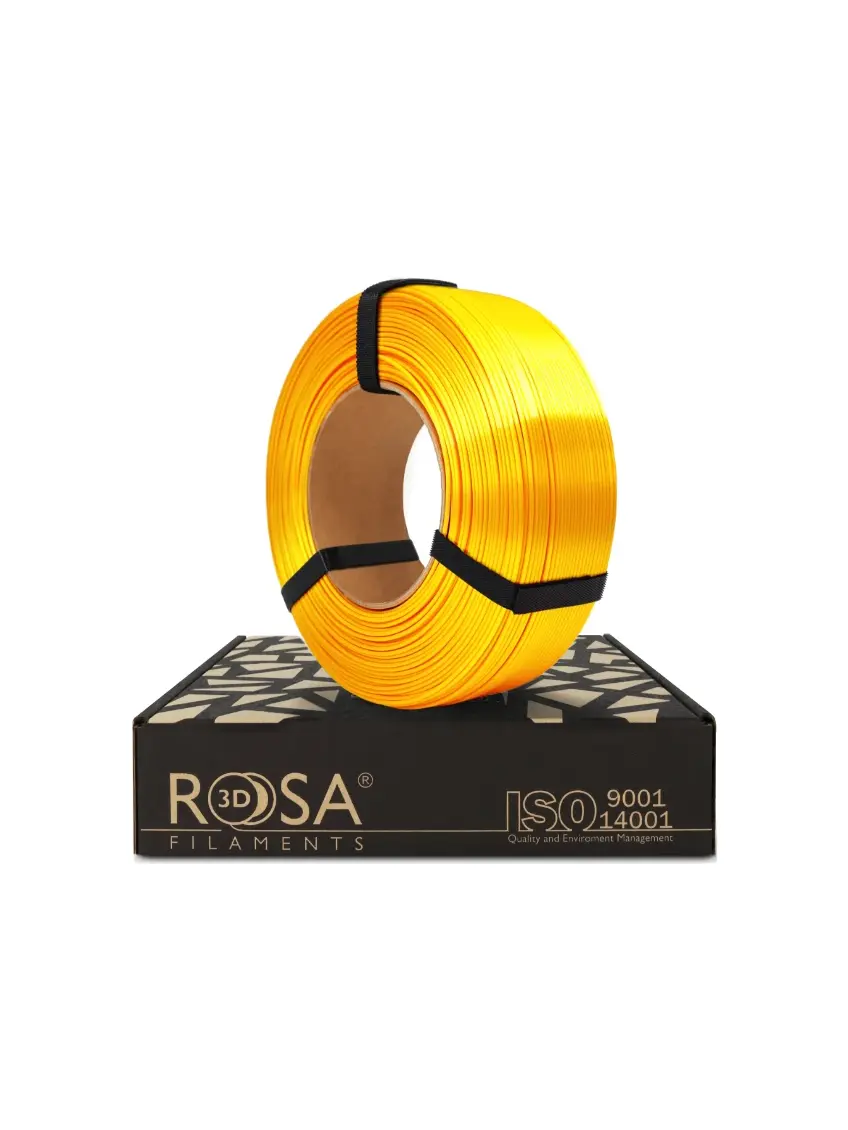 Filament 3D ReFill PLA-Silk Yellow