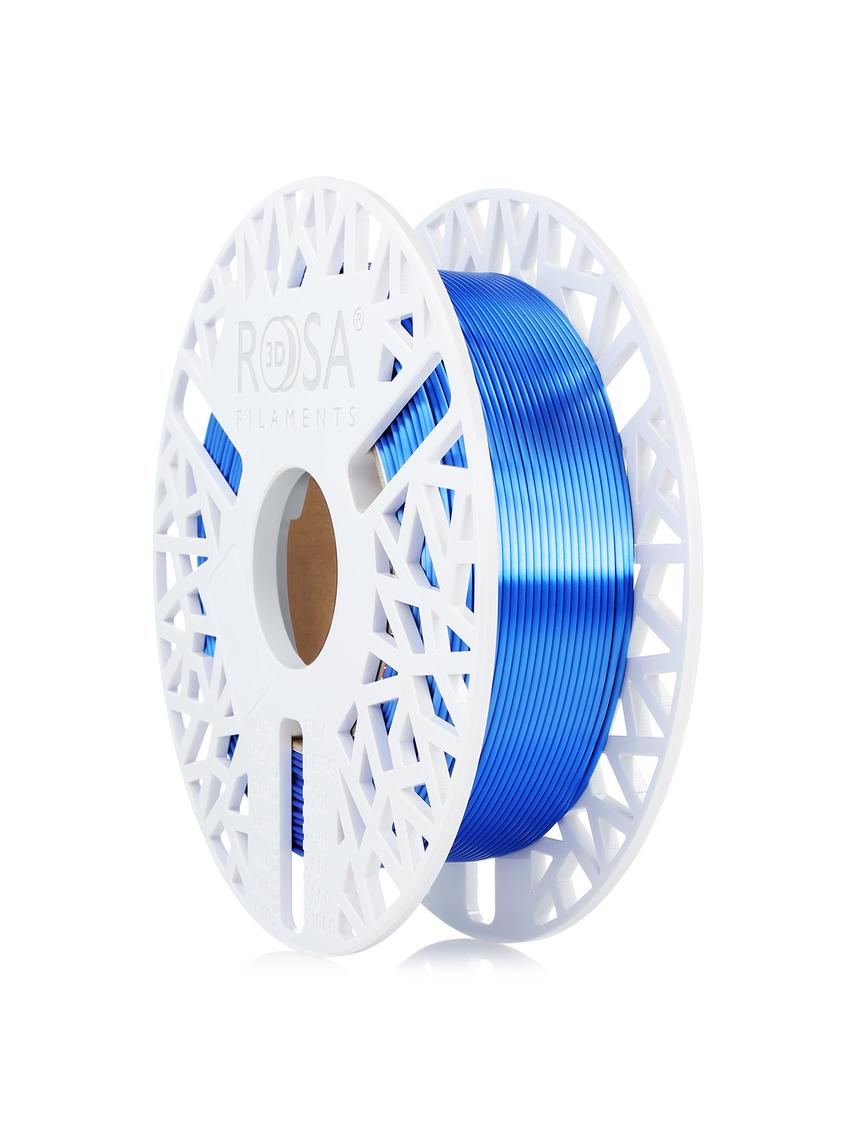 FILAMENT 3D PLA-Silk Blue 1,75mm 0,5kg