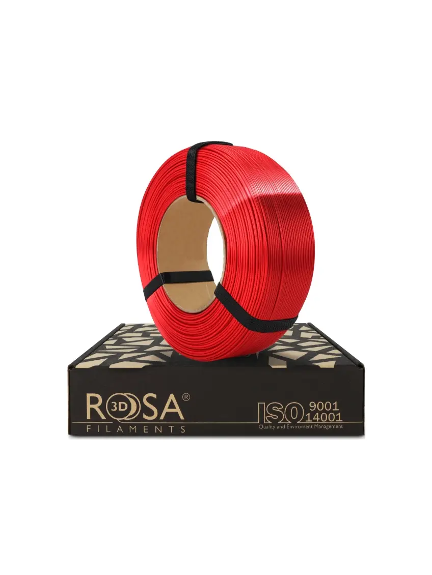 Filament 3D ReFill PLA-Silk Red