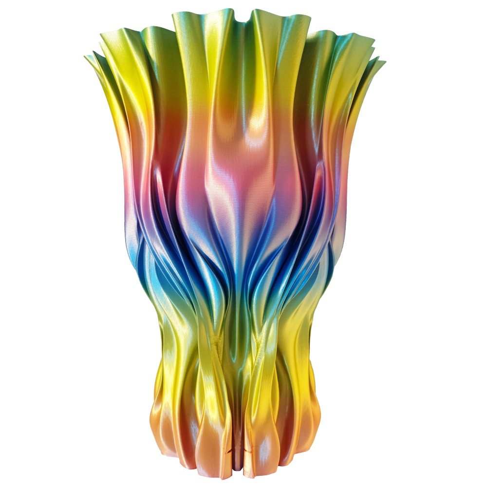 Silk Multicolor Rainbow PLA Filament