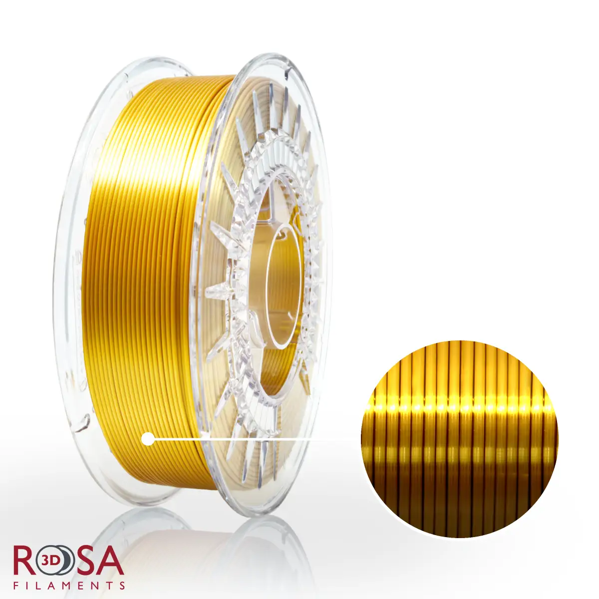 PLA-Silk Gold ROSA3D