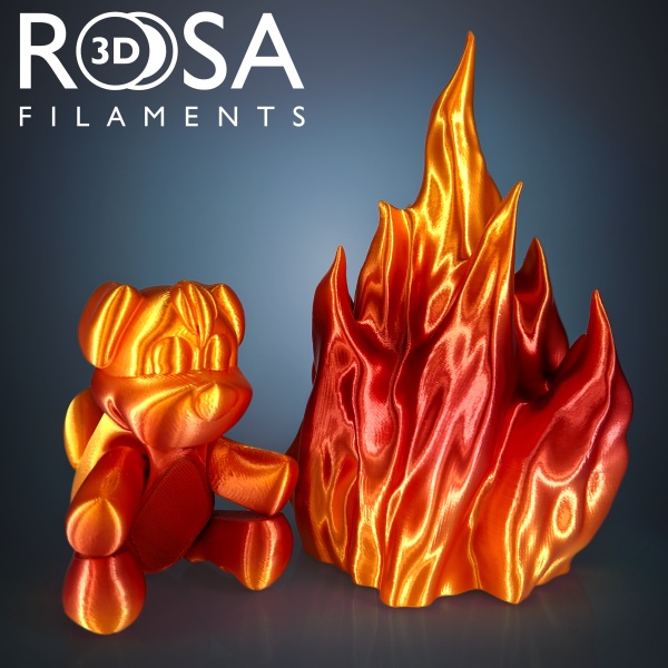 ROSA3D PLA Rainbow Silk_Fire printout 2